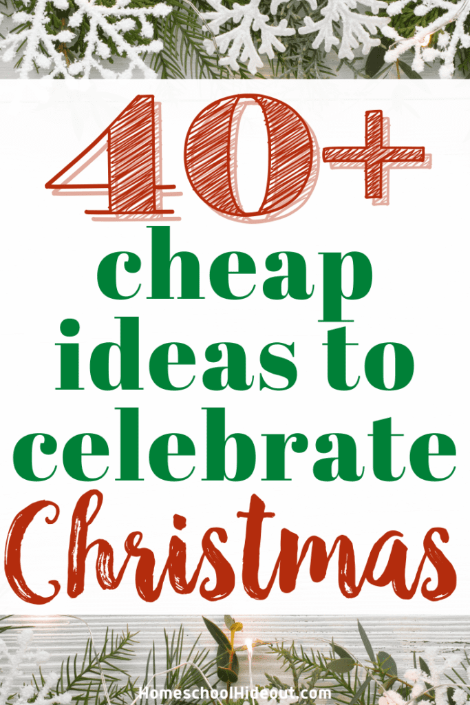These cheap Christmas ideas just saved our Christmas! So glad I found this!!!