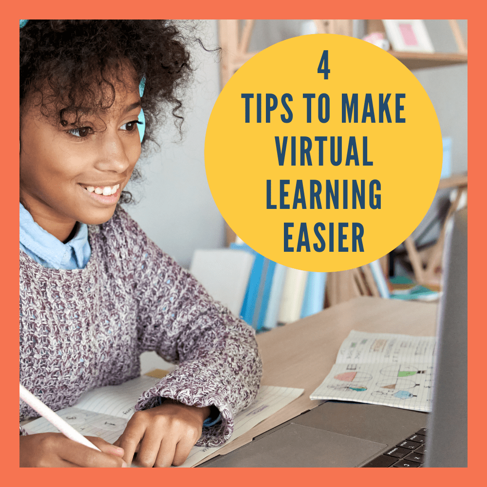 If you need to make virtual learning easier for everyone in your home, these tips and tricks can help you stay sane.