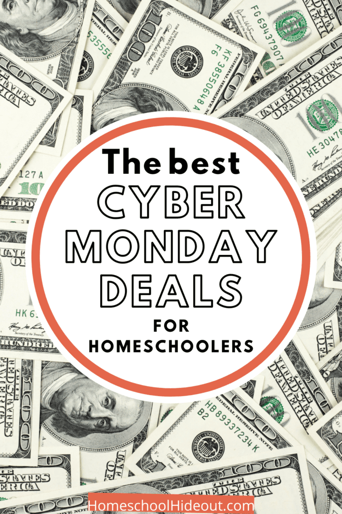 These are the best Cyber Monday deals for homeschoolers and I'm LOVING them!