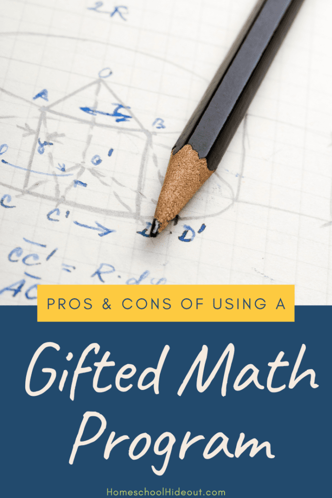 Looking for a gifted math program that doesn't suck? Check out the pros and cons of using one!