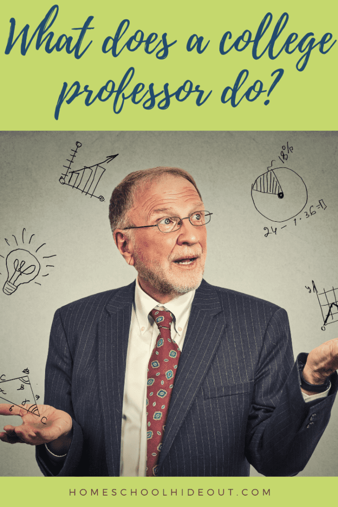 What do college professors do and could you handle the job?