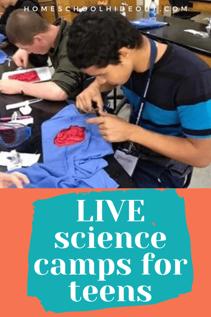These live science camps for teens are JUST what we need in our homeschool! What an opportunity of a lifetime!