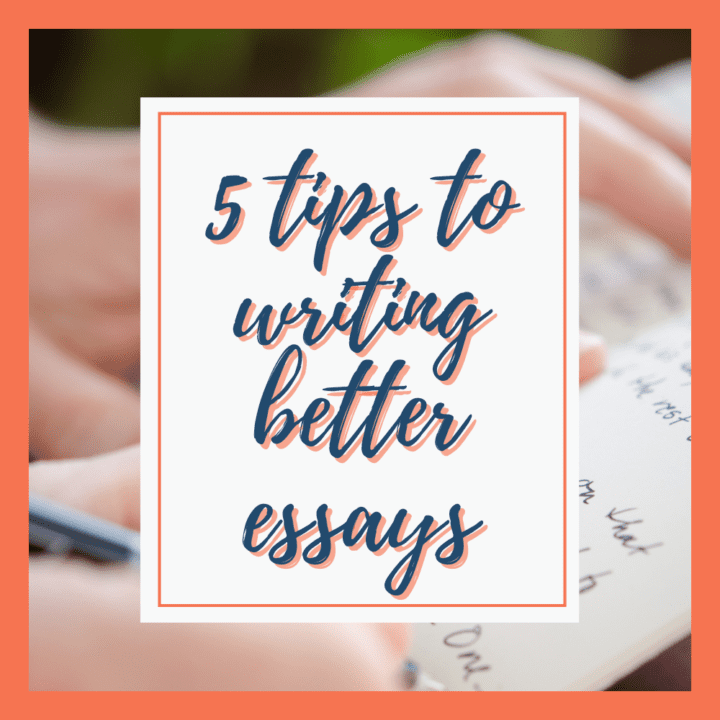 Love these tips to improve my essay writing!