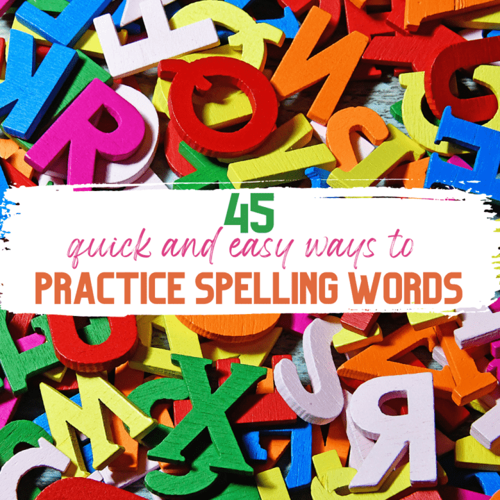 Ohhh! Great ideas for when we're in a rut and need to practice our spelling words. THIS MIGHT JUST BE THE ANSWER TO END OUR TEARS!