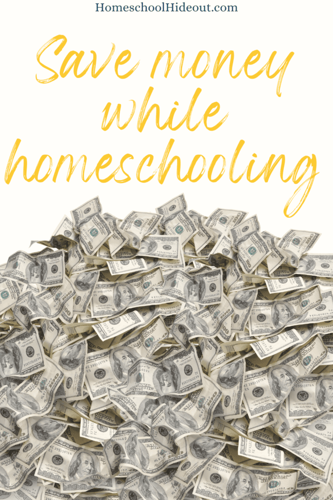 LOVE these homeschool hacks to save money! #4 is my favorite.