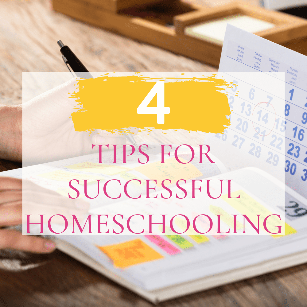 Love these tips to make homeschooling a success! Especially #3!