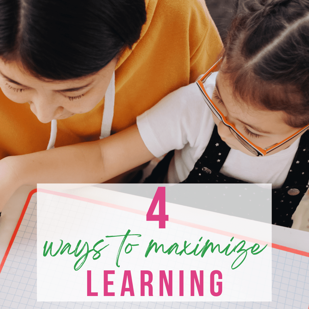 Looking for ways to maximize learning while homeschooling? These tips are AWESOME!