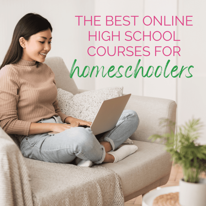 We are loving these online high school courses for homeschoolers!