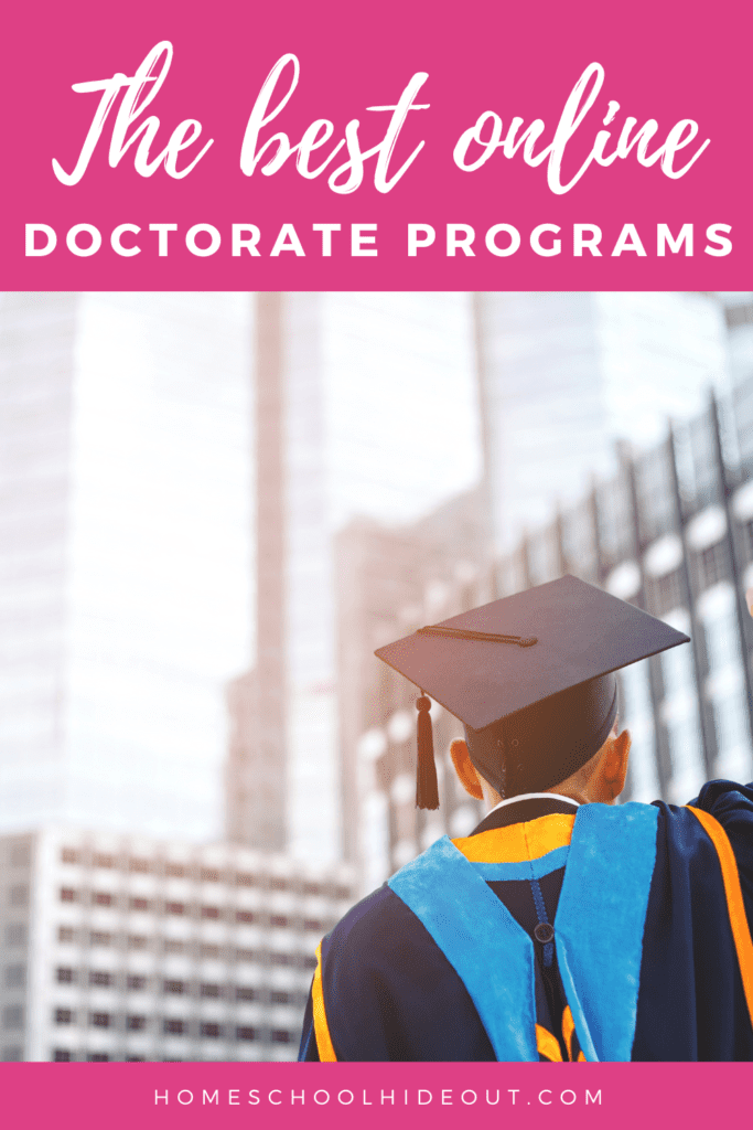 This list is super helpful if you're looking for the best online doctorate programs!