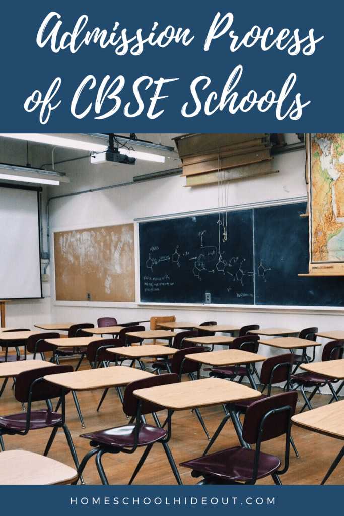 The student has to pass the qualifying course from any government or state-recognized board to be eligible for admission to CBSE Schools.