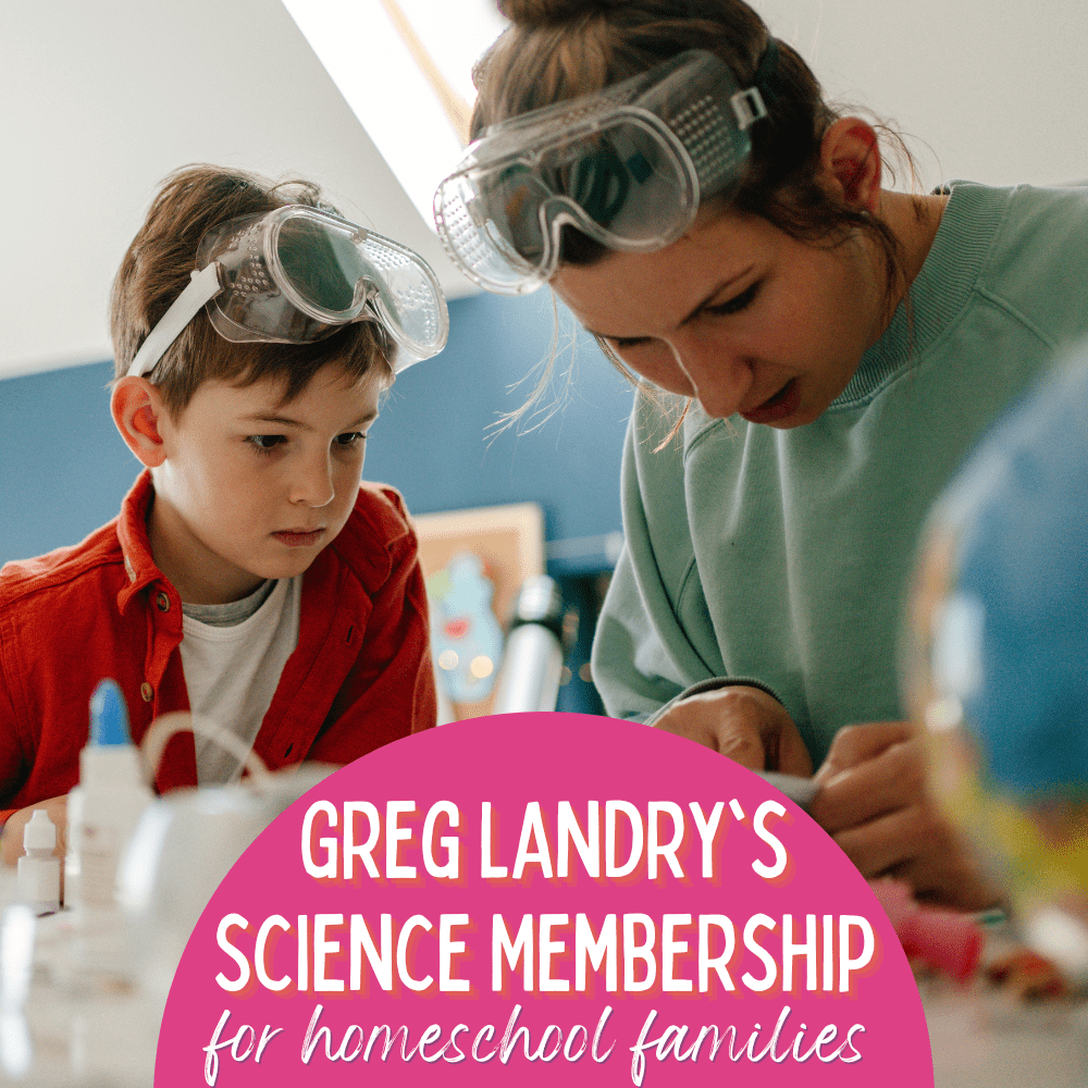 Greg Landry's Homeschool Science Membership is AWESOME for the whole family!