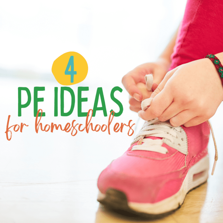 We love these PE ideas for homeschoolers! #3 is my favorite.