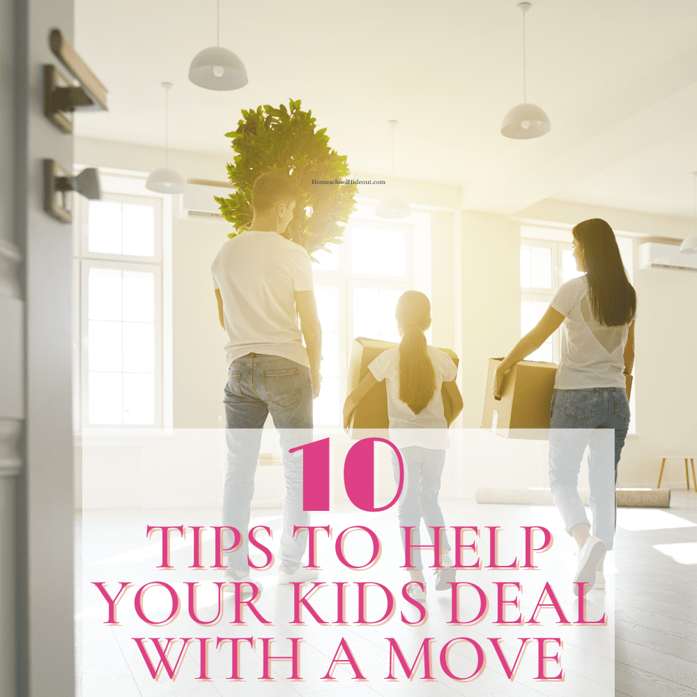 Helping kids deal with a move is tricky but I love these tips!