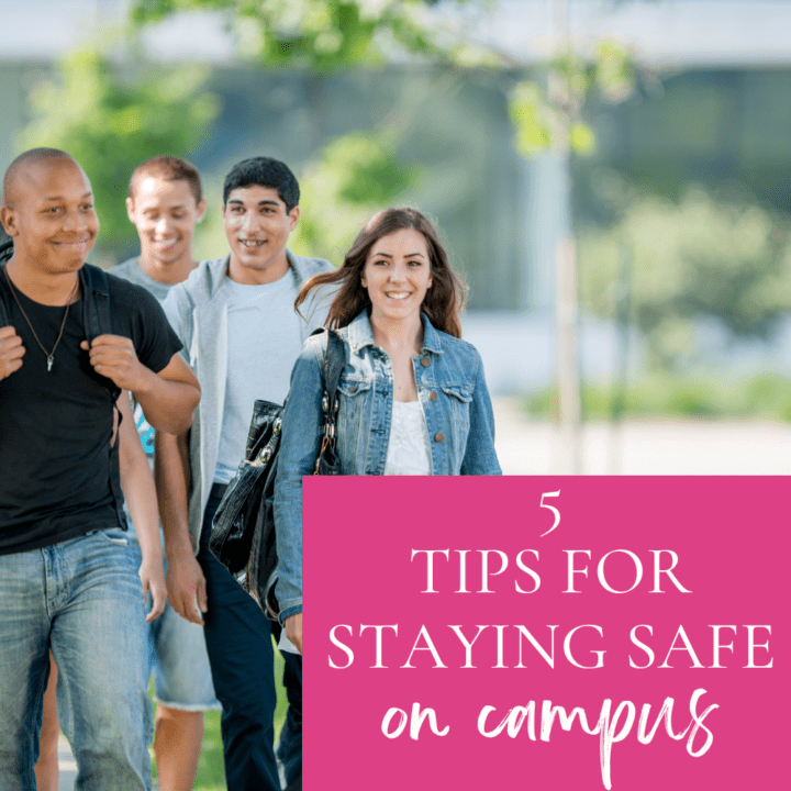 Love these tips on how to stay safe on campus!