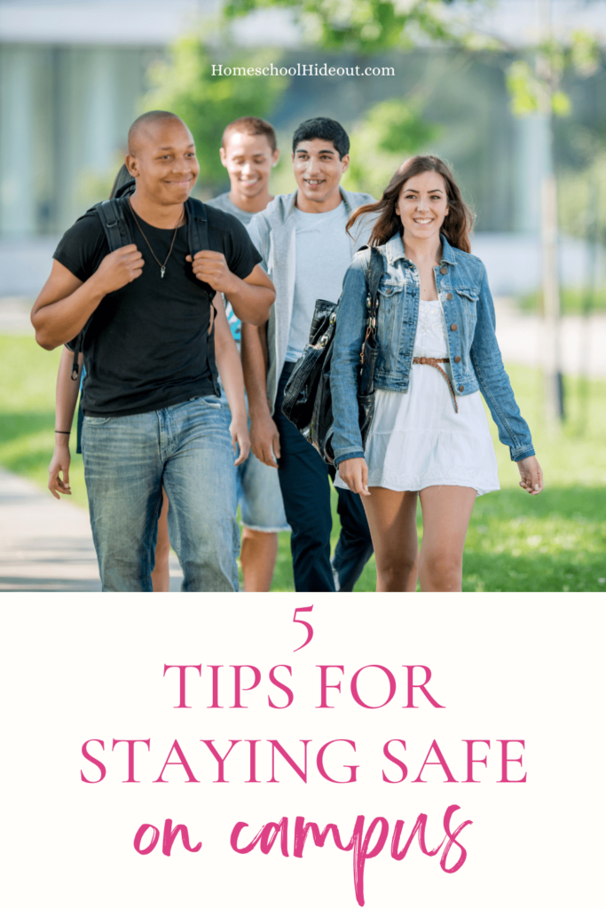 Love these tips on how to stay safe on campus!