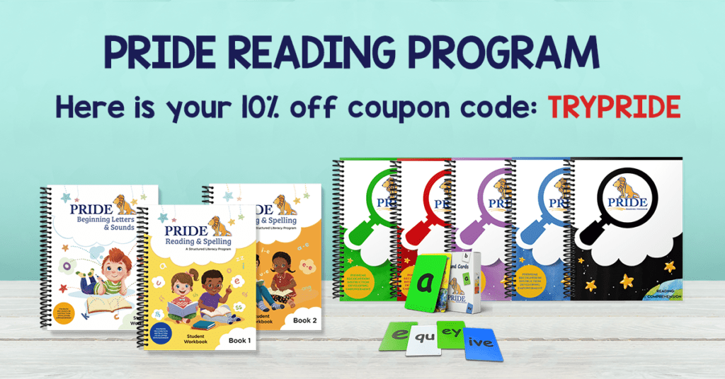 Pride Reading is a smart choice for your homeschool.