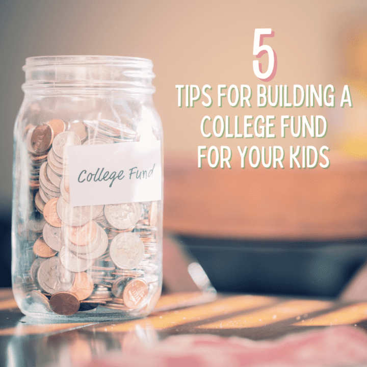 Building a college fund for your kids has never been so easy! These tips are super helpful.
