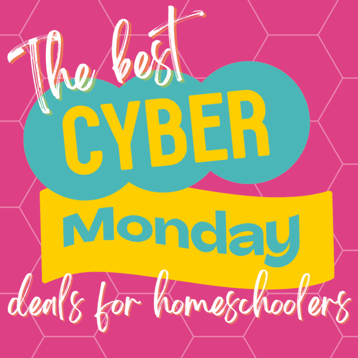 Love this list of the best Cyber Monday deals for homeschoolers!