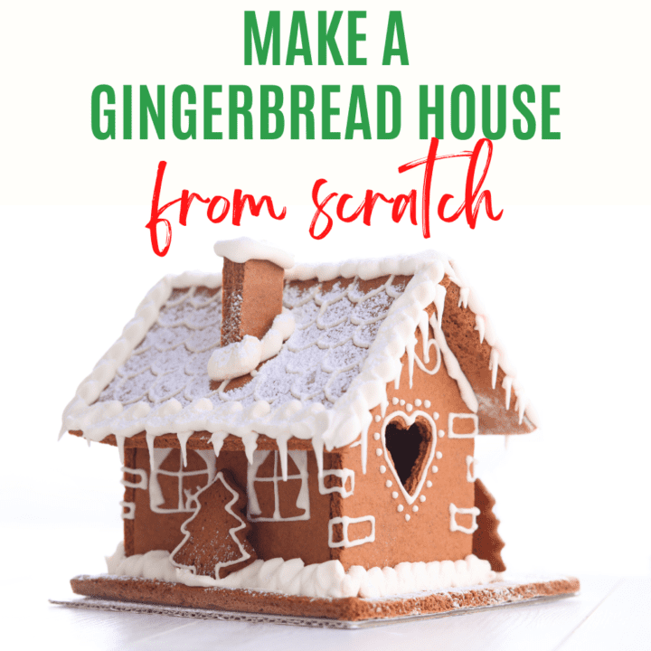 Who knew it was so much fun to make a gingerbread house from scratch!?!