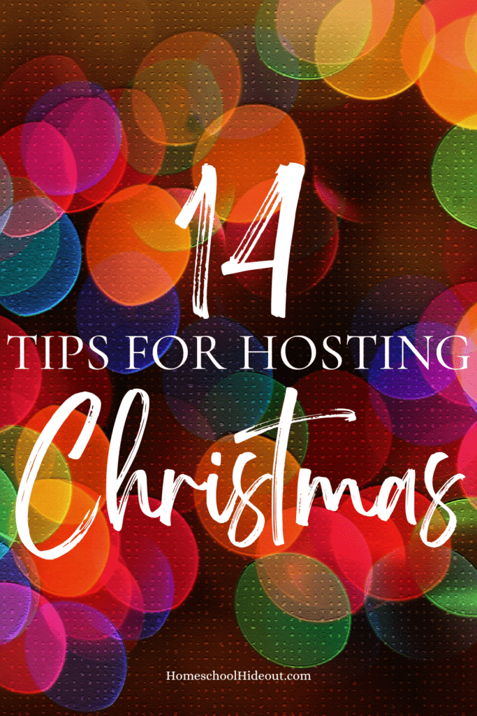 Love all of these tips for hosting Christmas at our house!
