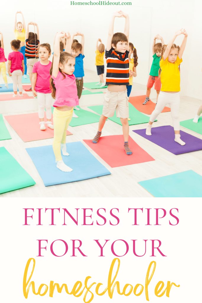 Love these fitness tips for homeschoolers!