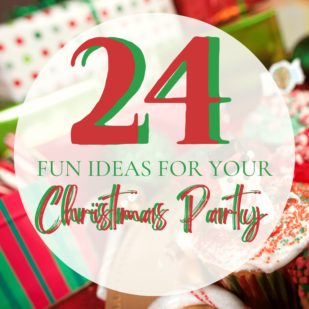 I LOVE this list of fun things to do at your Christmas party! Perfect for all ages!