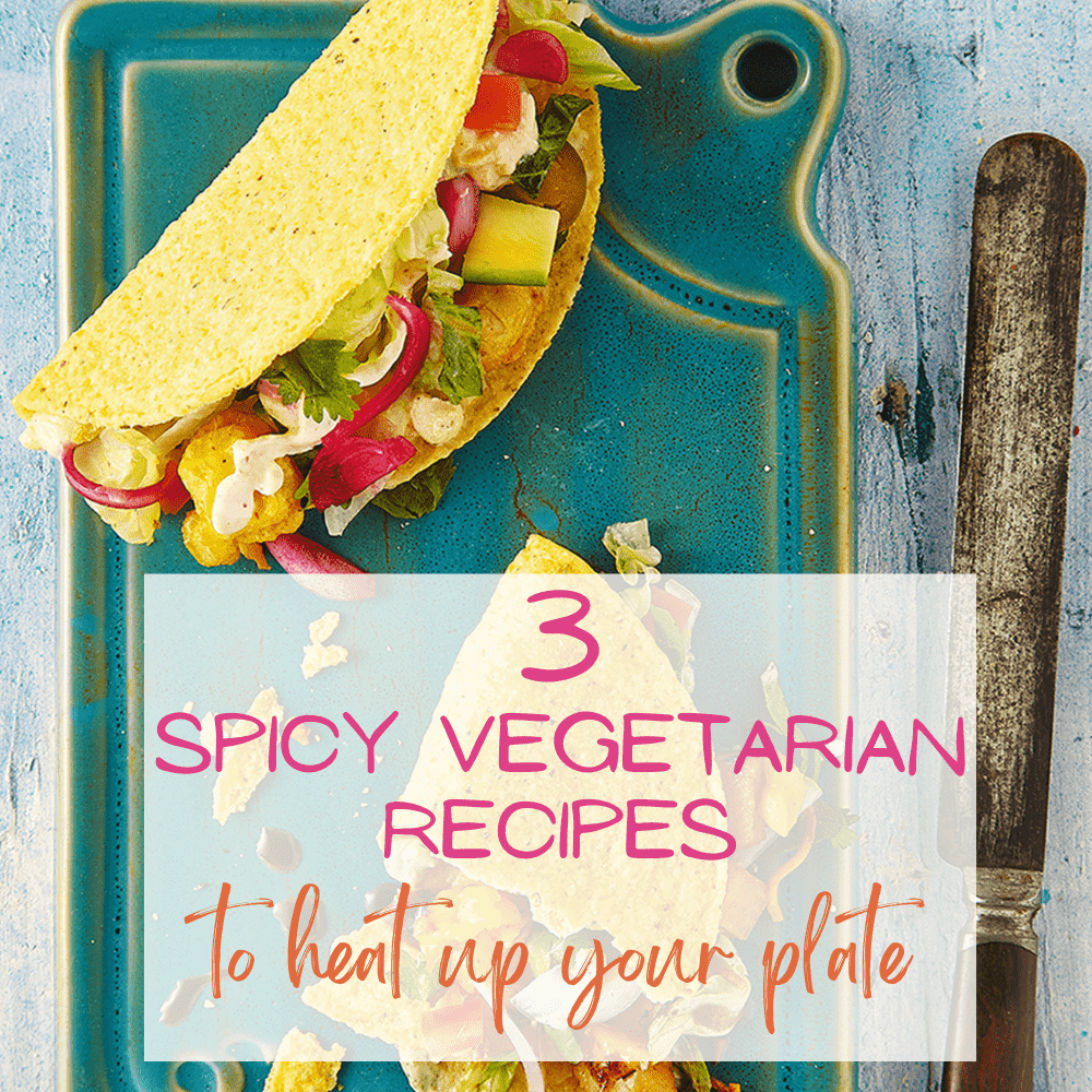 Love these spicy vegetarian recipes!