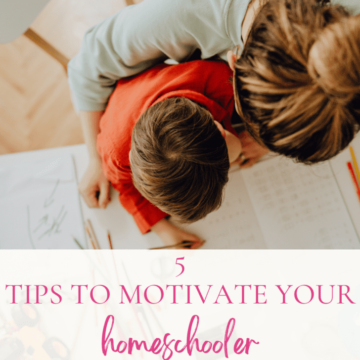 Love these tips to motivate your homeschooler!