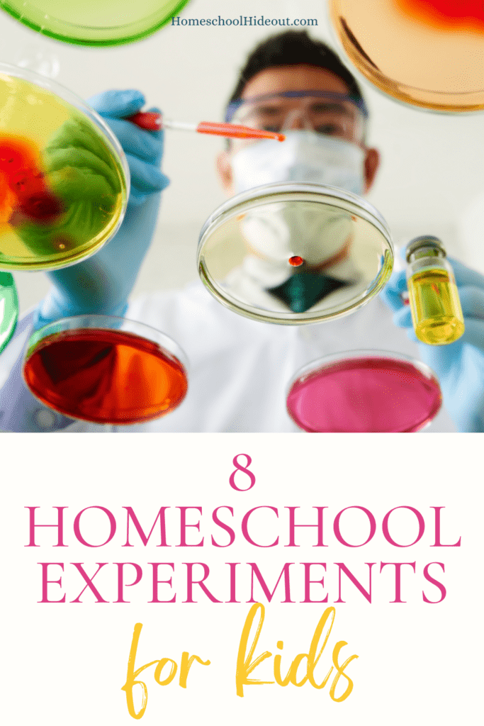 We LOVE this list of homeschool science experiments!