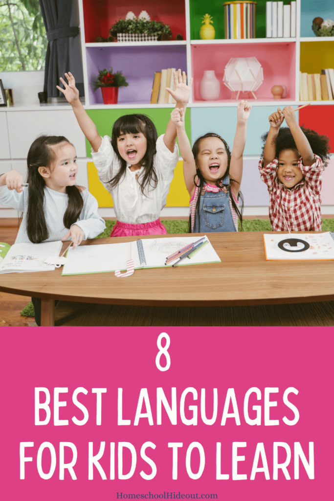 Love this list of the best languages for kids to learn!