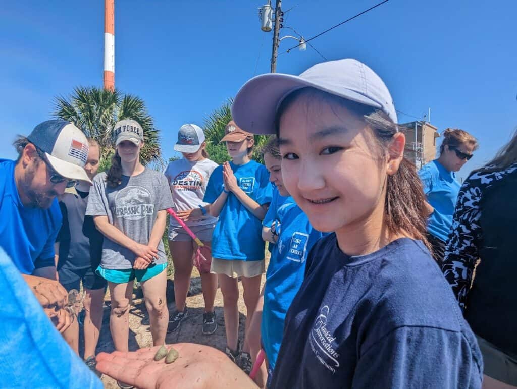 We LOVED the hands-on learning at Marine Science Camp!
