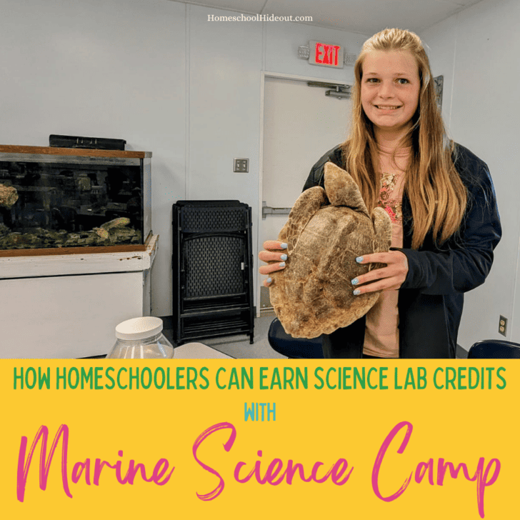 Need to earn high school lab credits? Check out how we did just that with Marine Science Camp for homeschoolers!