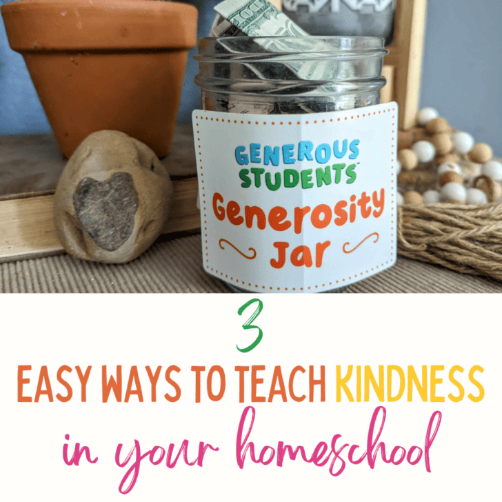 Teaching kindness in your homeschool has never been so fun!