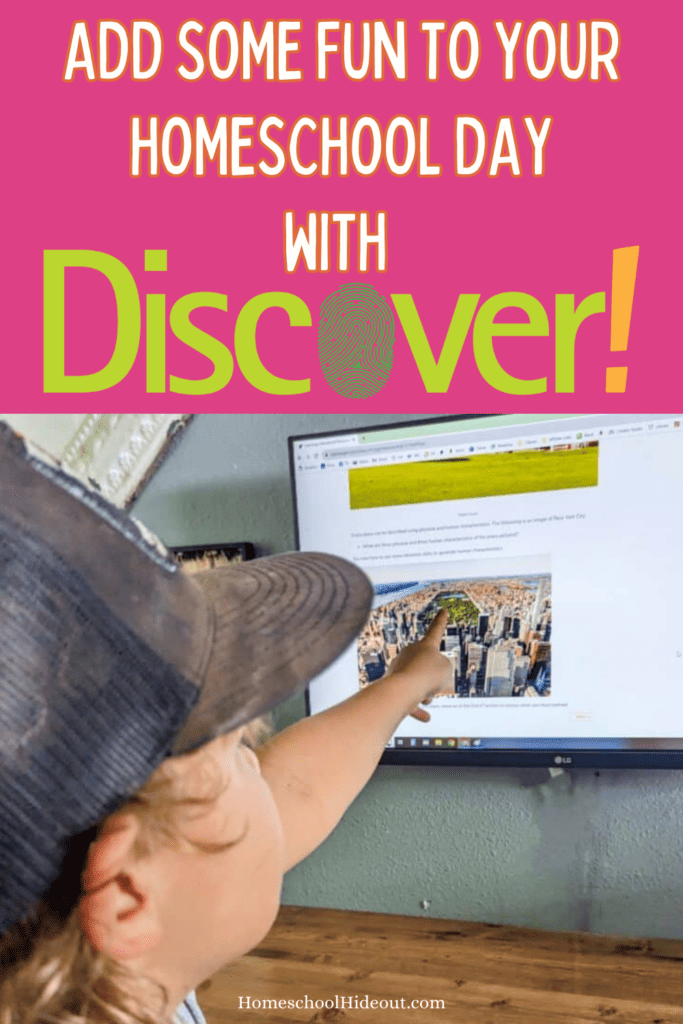 Discover! homeschool curriculum is the perfect blended curriculum.