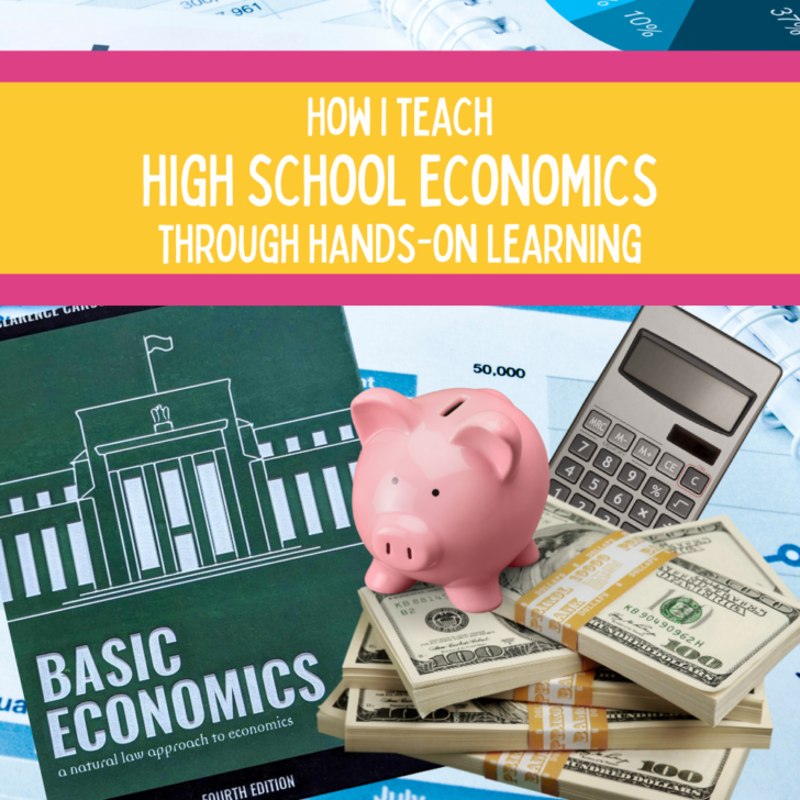 We love this online economics for homeschoolers.