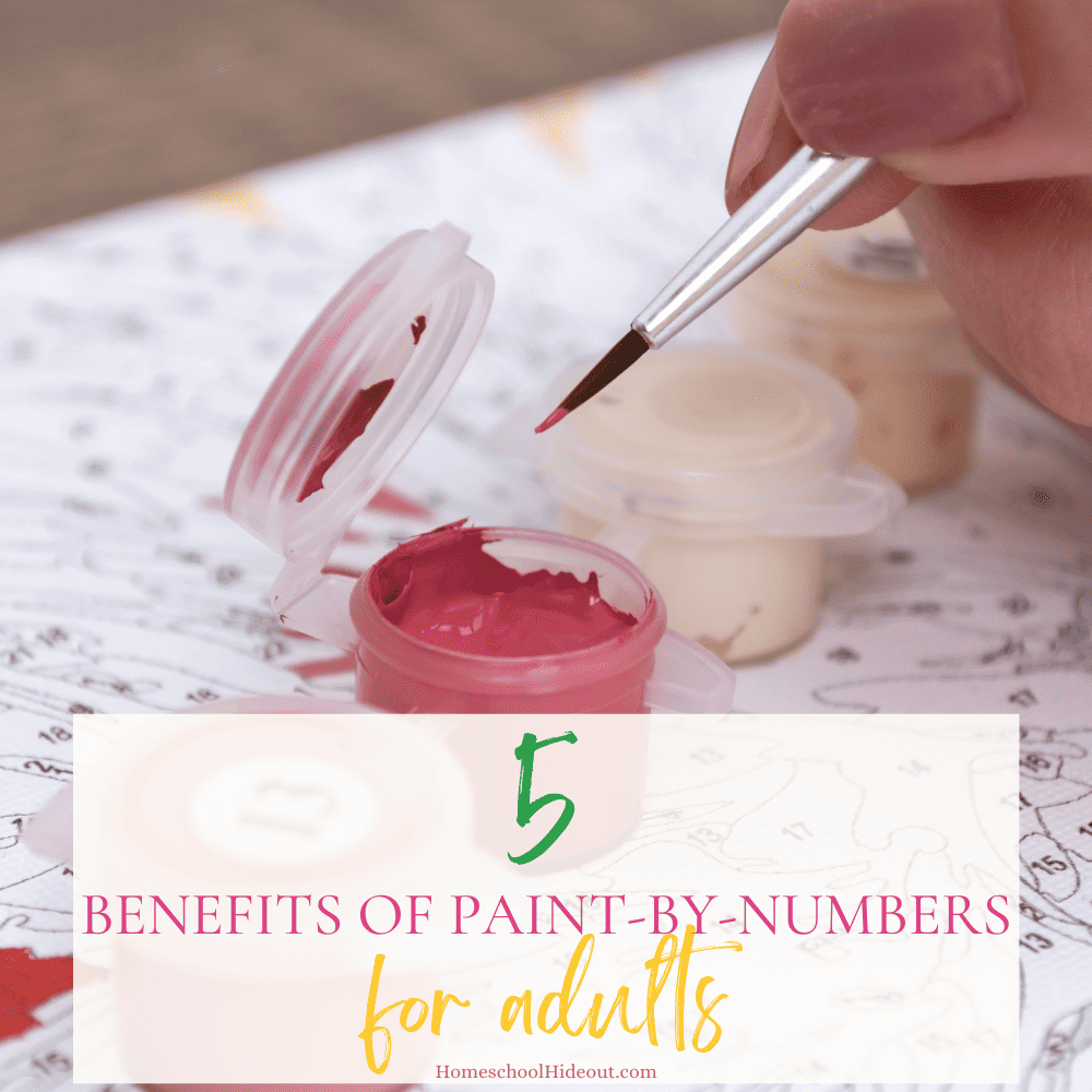 Emotional benefits to Paint by Numbers