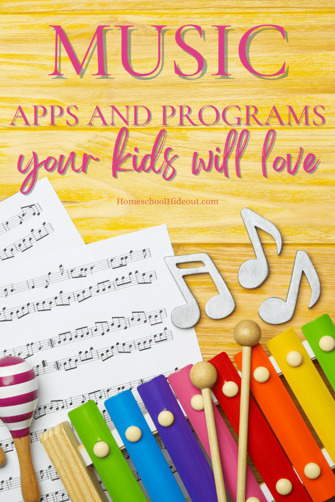 Love these music education apps and educational programs for kids!