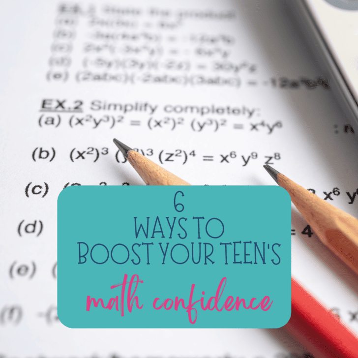 Love these ideas to boost my teen's math confidence!