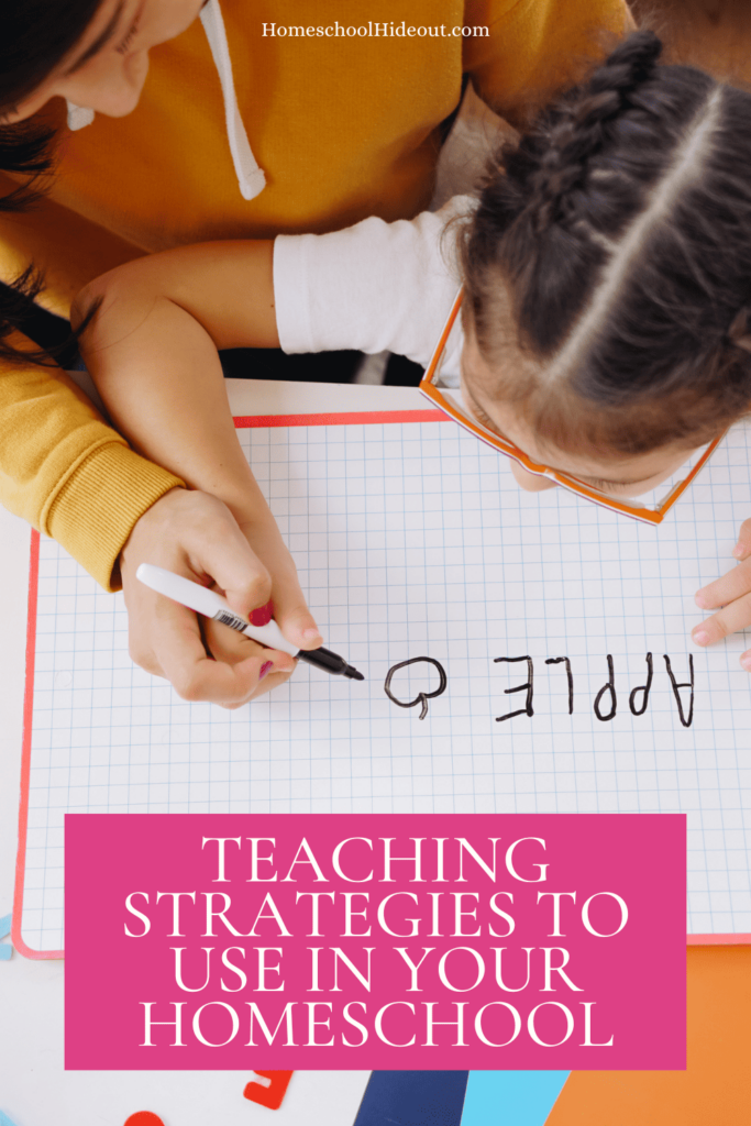 Love these teaching strategies for your homeschool.
