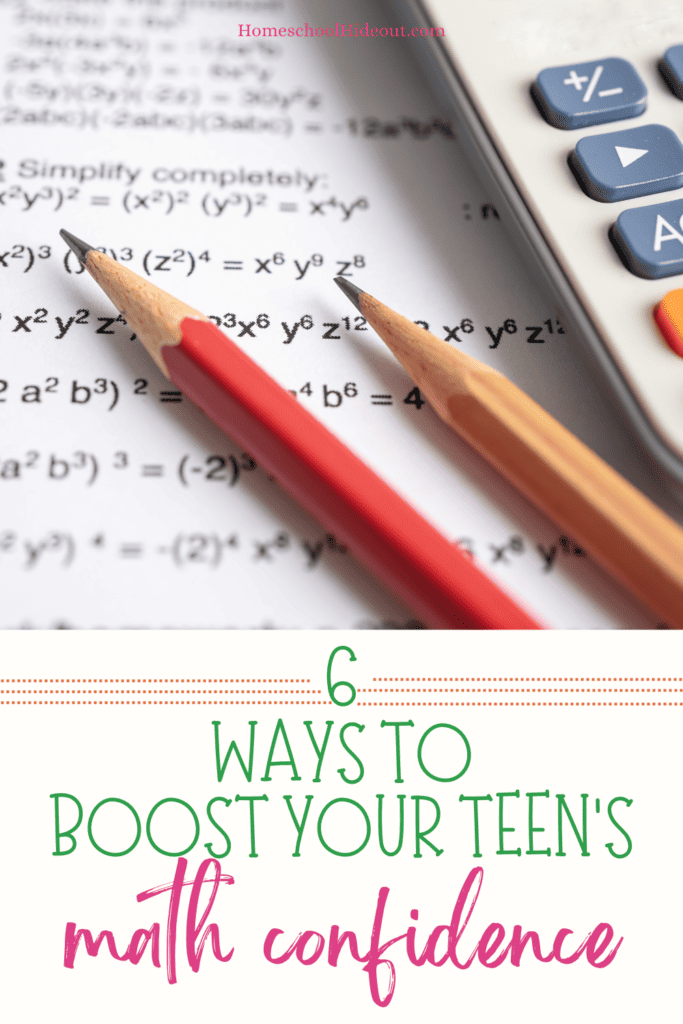 Love these ideas to boost my teen's math confidence!