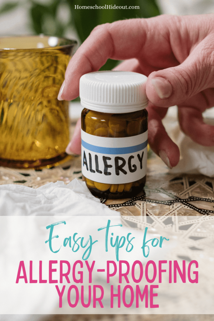 Love these tips for allergy-proofing your home!
