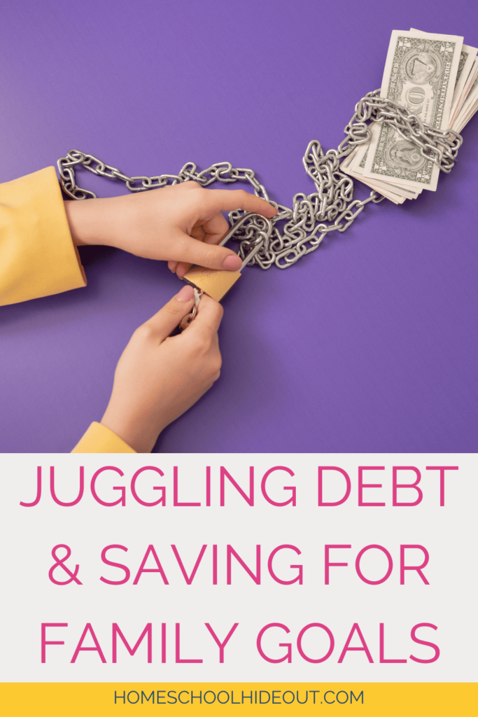 Tips for Juggling debt and Saving for Family Goals