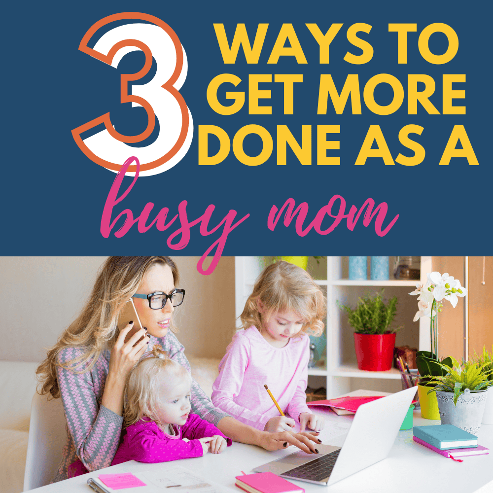 Love these ways to get more done around the house!