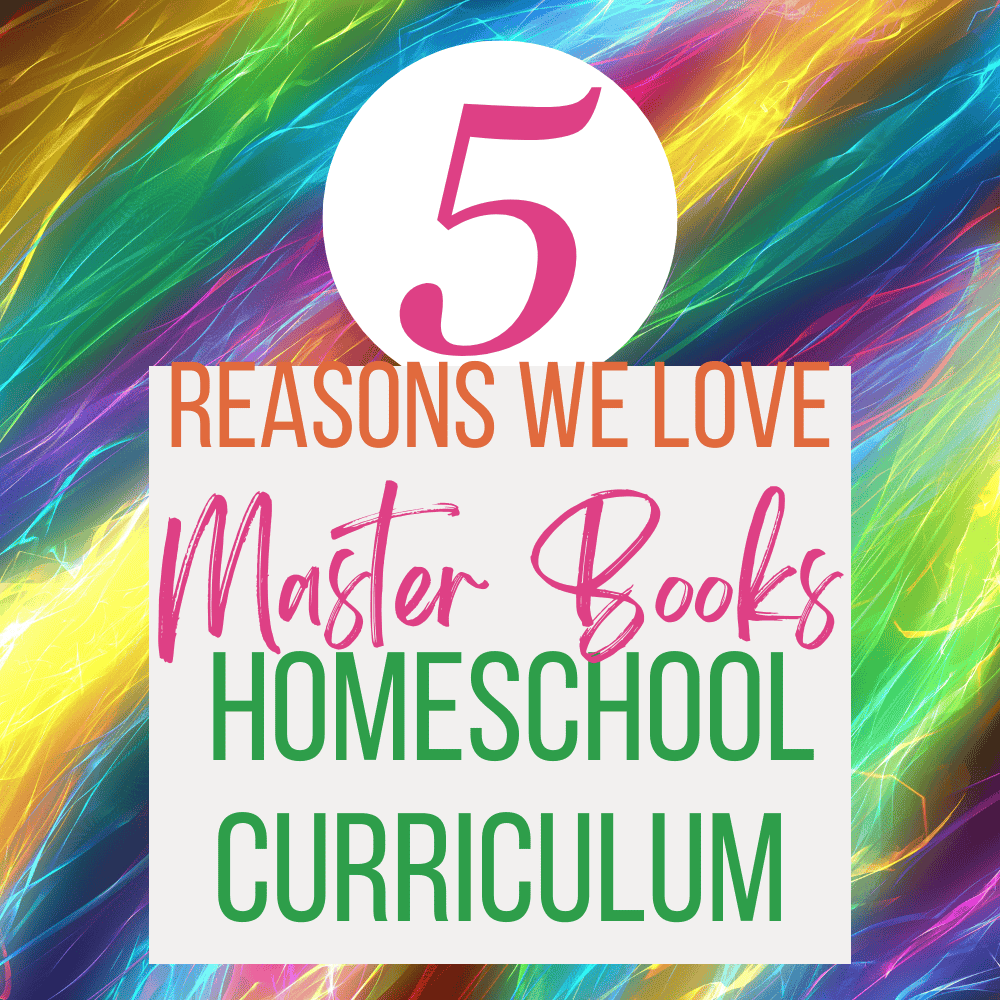 Master Books is our favorite Christian homeschool curriculum!