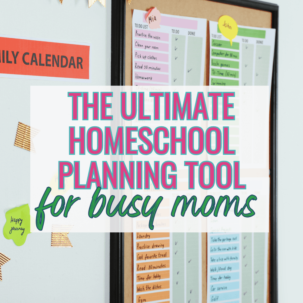 This online homeschool planner is the bomb!