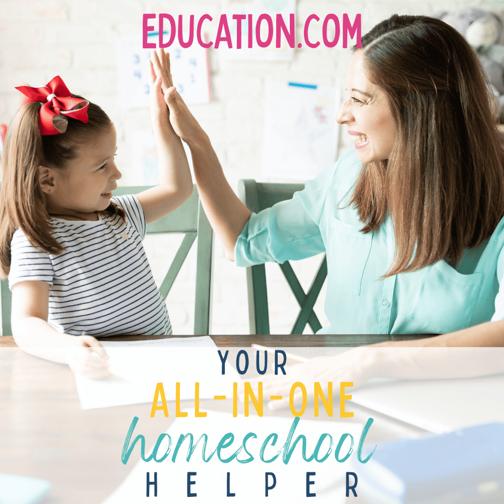 Education.com is the ultimate all-in-one homeschool helper!